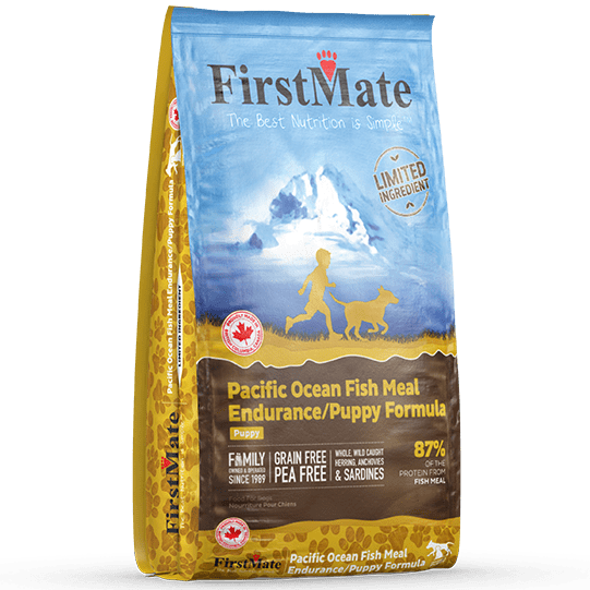 FirstMate Limited Ingredient Diet (LID) Pacific Ocean Fish Meal Dry Dog Food for Endurance and Puppies