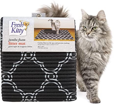 Extra-Large Fresh Kitty Jumbo Soft Foam Litter Mat for Cats and Other Pets