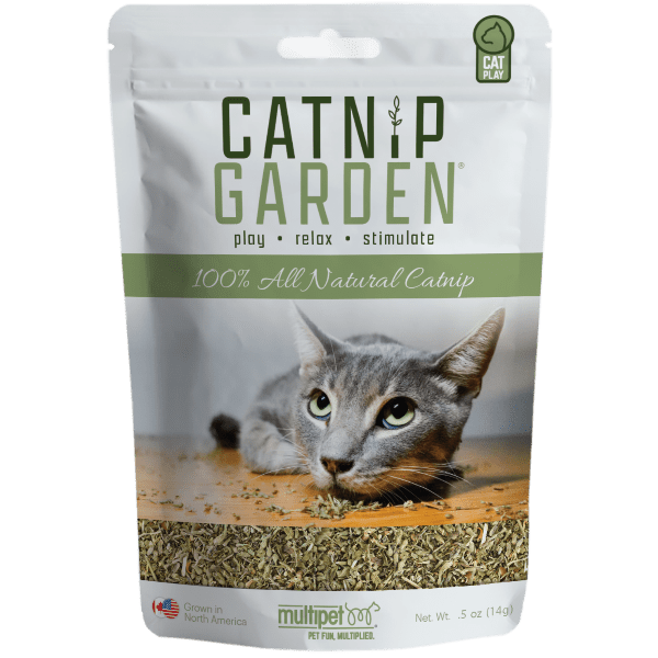 Multipet 100% Organic North American Catnip Garden for Happy Cats