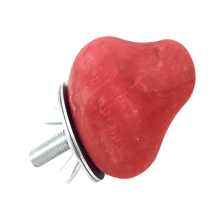 Moss Hollow Handmade Wooden Strawberry-Style Pet Gnawing Toy