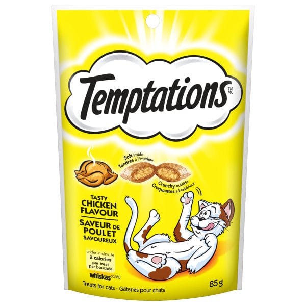 Temptations Irresistible Chicken Flavor Cat Treats with Crunchy & Soft Textures