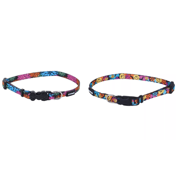 Li'l Pals Durable Adjustable Dog Collar for Small Dogs and Puppies