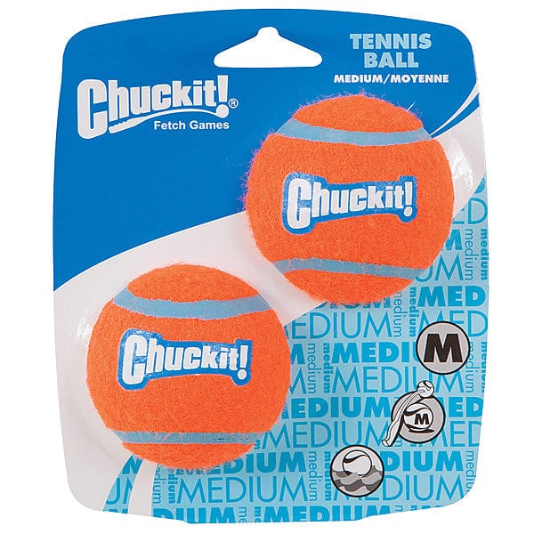 Chuckit! High - Quality Floating Tennis Balls for Fetch Game, Small & Medium Sizes