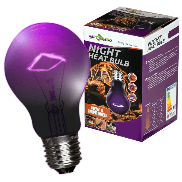 Reptizoo High - Quality Night Heat Bulb for Reptile Habitats