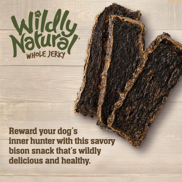 USA-Sourced All-Natural Grilled Bison Whole Jerky Dog Treats