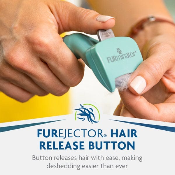 FURminator Small-sized DeShedding Tool for Long-haired Cats