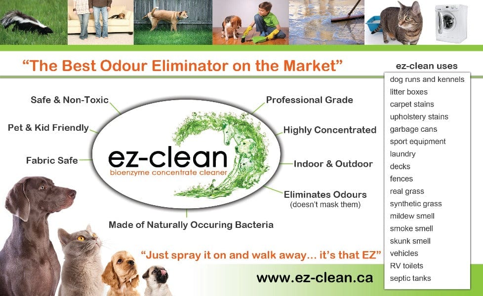 Professional-Grade Bioenzyme Cleaner for Odor Elimination - Ez-Clean