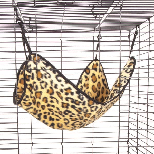 Ware Jumbo Hanging Hammock: Spacious Sleep & Play Spot for Small Pets