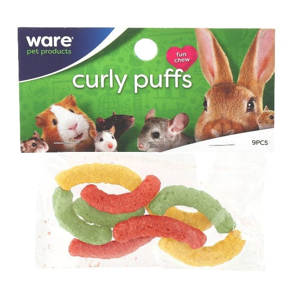Ware Small Animal Treats - Critter Puffs, Delicious Chews for Your Furry Friends