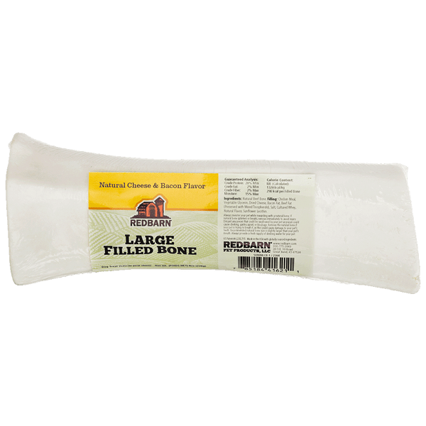 RedBarn Natural Cheese & Bacon Filled Dog Chew Bones
