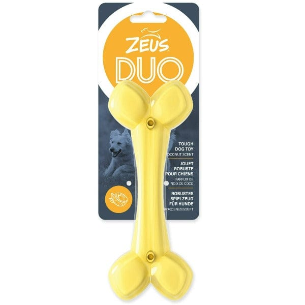 Zeus Duo Bone Dog Chew Toy with Unique Design and Long - lasting Scents