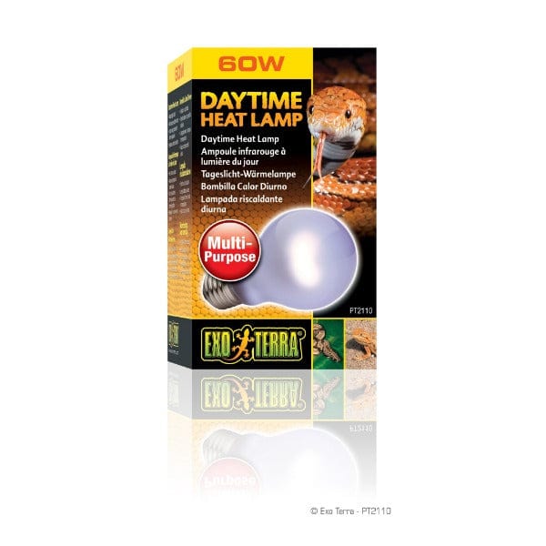 Exo Terra Daytime Heat Lamp - Ideal Broad - spectrum Lighting for Terrariums