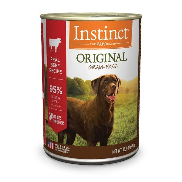 Instinct Original Grain - Free Canned Dog Food with Real USA - Raised Beef