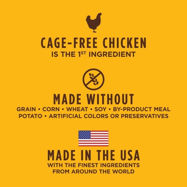 Instinct Original Grain - Free Dry Cat Food with Real Cage - Free Chicken Recipe