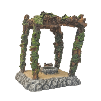 Safe and Non-Toxic Fish Gear Wishing Well Aquarium Decorative Ornament