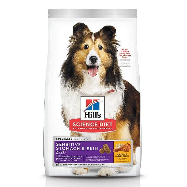 Hill's Science Diet Dry Dog Food for Adult Dogs with Sensitive Stomach and Skin