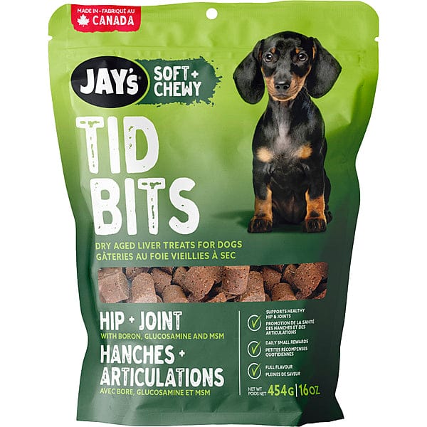 Jay's Gourmet Soft and Chewy Liver Dog Treats for Hip & Joint Health