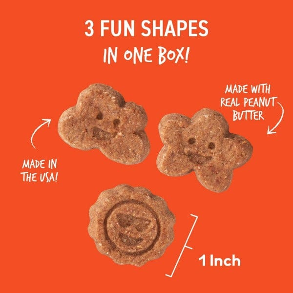 Soft & Chewy Dog Treats with Creamy Natural Peanut Butter - Wag More, Bark Less