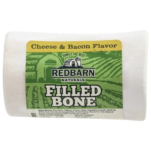 RedBarn Natural Cheese & Bacon Filled Dog Chew Bones