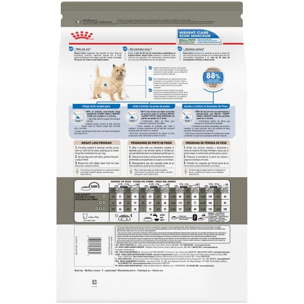 Royal Canin Dry Dog Food for Small Adult Dogs with Weight Care