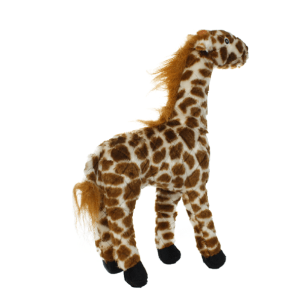 Tuffy Mighty Safari Giraffe Interactive Dog Chew and Play Toy for Medium to Large Dogs