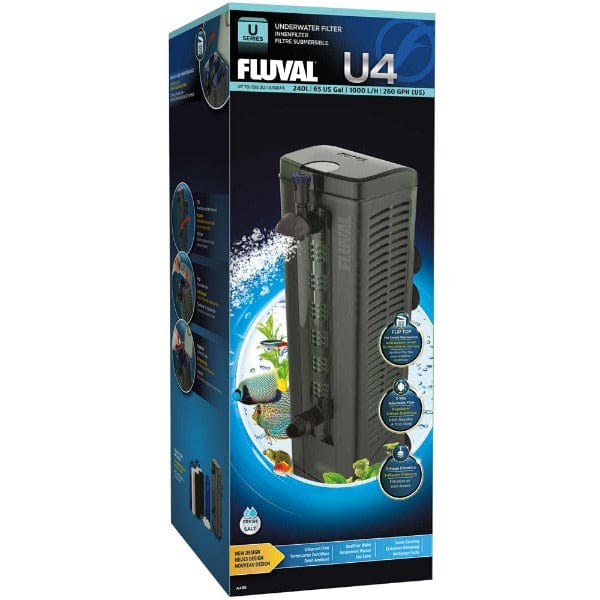 Fluval U Series Underwater Filters for Fresh, Marine & Reptile Environments