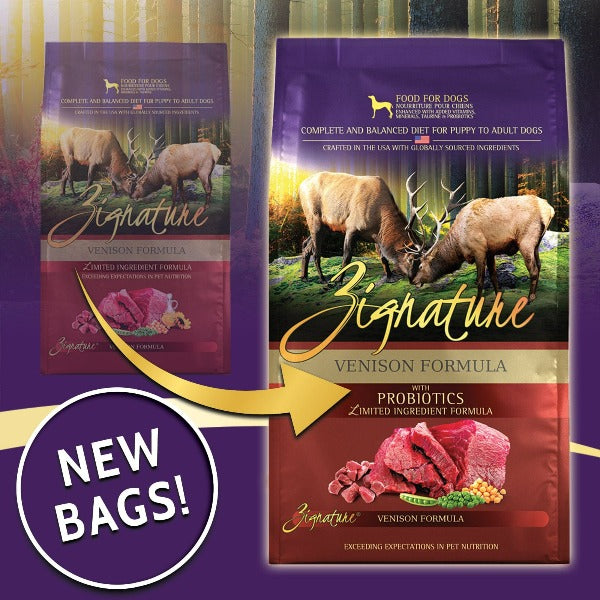 Zignature Dry Dog Food - Limited Ingredient Venison Formula for All Breeds