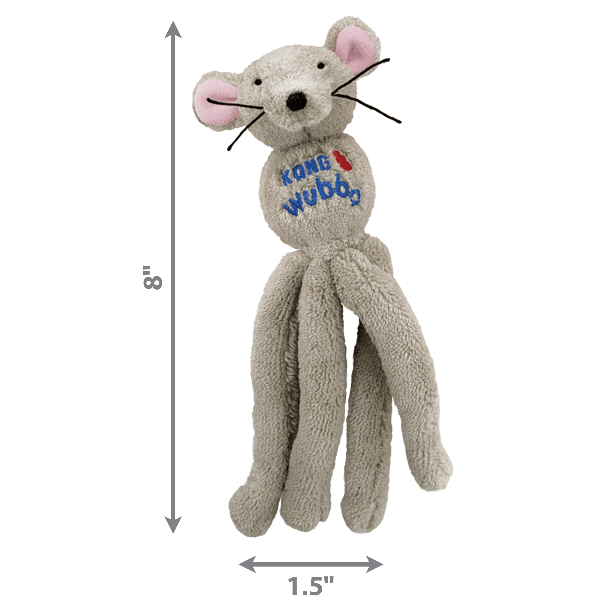 KONG Wubba Cat Toy with Adorable Mouse Design