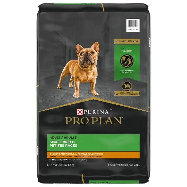Purina Pro Plan 18lb Adult Dry Dog Food with Chicken & Rice for Small Breeds