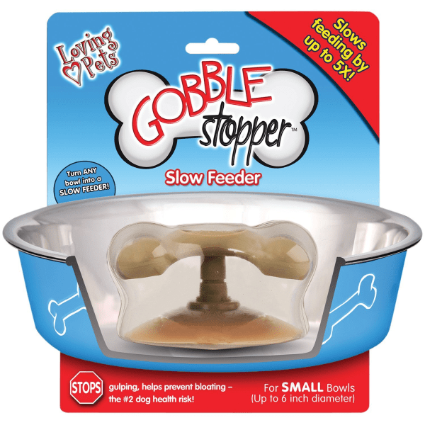 Loving Pets Gobbler Stopper Slow Feeder Bowl Conversion Kit