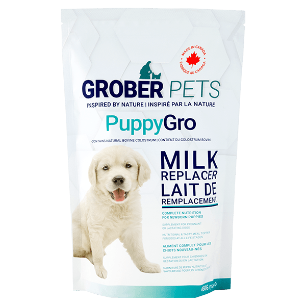 Grober Pets High - Quality PuppyGro Milk Replacer for Newborn and Growing Puppies