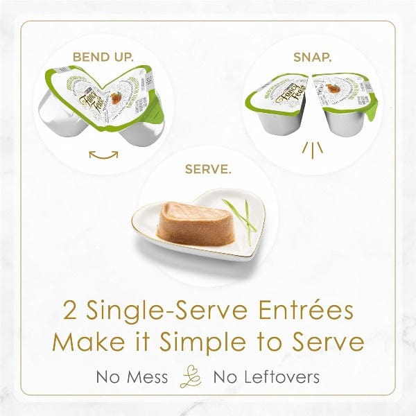 Fancy Feast Premium Petites Pate Collection Wet Cat Food Variety Pack - 12 Trays of Delectable Single - Serve Entrees