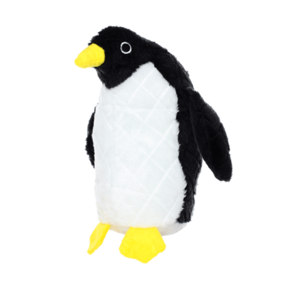 Tuffy Mighty Super-Soft Arctic Penguin Durable Dog Toy for Medium to Large Dogs