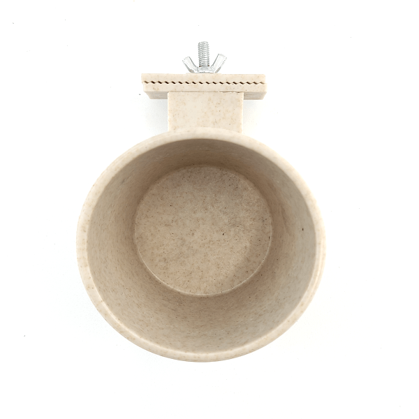 Moss Hollow & Tweeters Pet Easy-Lock Anti - Spill Cage Bowl