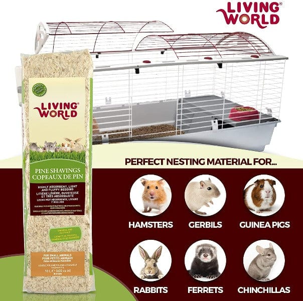 Living World Premium Pine Shavings Bedding for Small Pets