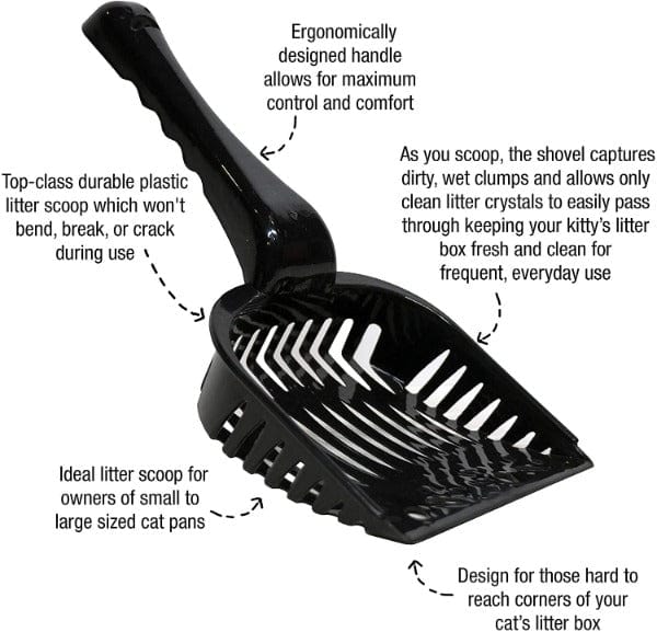 Deluxe Fresh Kitty Cat Litter Scoop for Effortless Cleaning