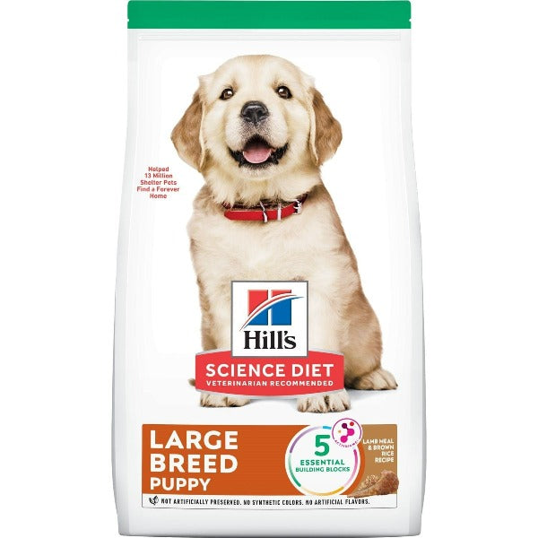 Hill's Science Diet Dry Dog Food for Large Breed Puppies - Lamb Meal & Brown Rice, 30lb