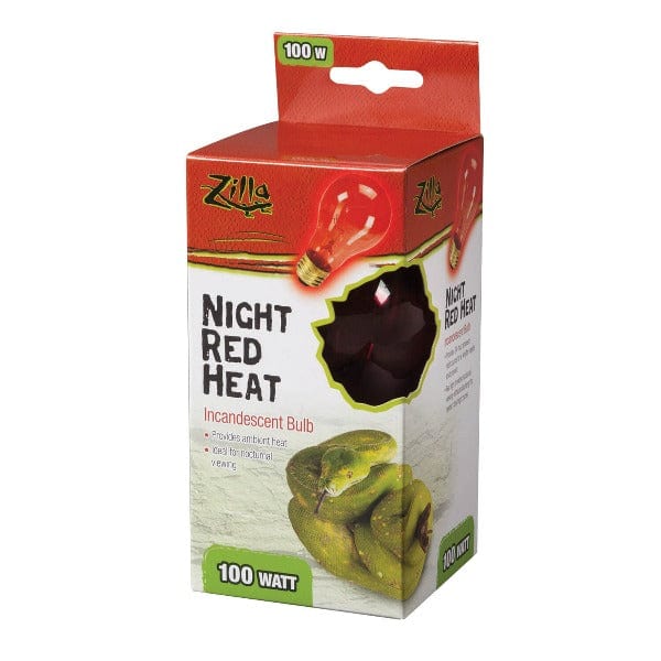 Zilla Red Night Incandescent Bulbs for Pet Habitats