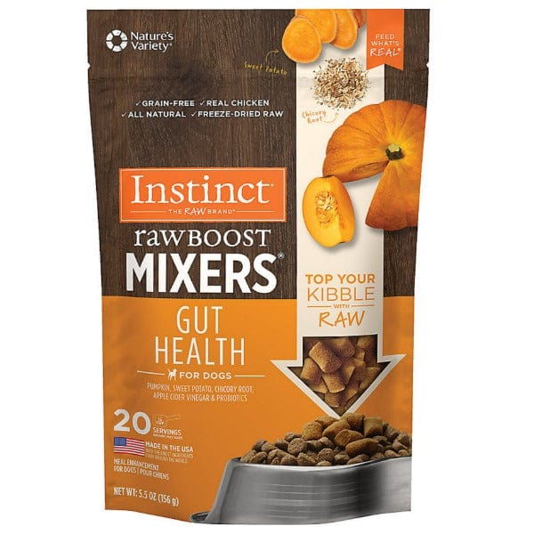 Instinct Raw Boost Gut - Health Freeze - Dried Dog Food Topper