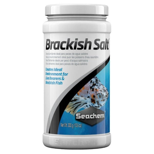 Seachem Aquarium Brackish Water Salt Blend for Livebearers and Estuary Fish