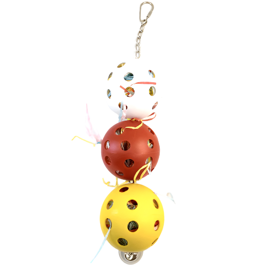Colorful Tweeters Shredding Fun Party Bird Toy