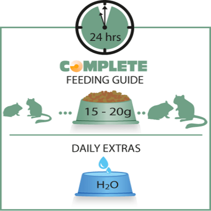 Versele-Laga Premium Complete Food for Hamsters and Gerbils, Including Dwarf Varieties
