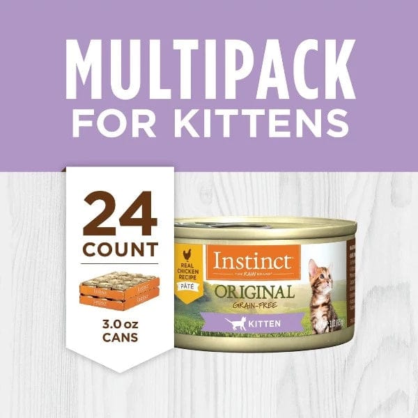 Instinct Original Canned Kitten Food with Real Chicken Recipe