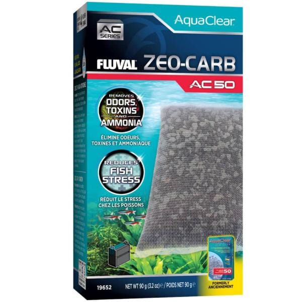 Fluval AC Series High - Performance Zeolite and Carbon Power Filter Insert for Aquariums