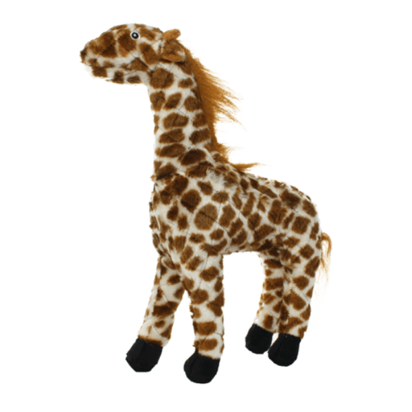 Tuffy Mighty Safari Giraffe Interactive Dog Chew and Play Toy for Medium to Large Dogs