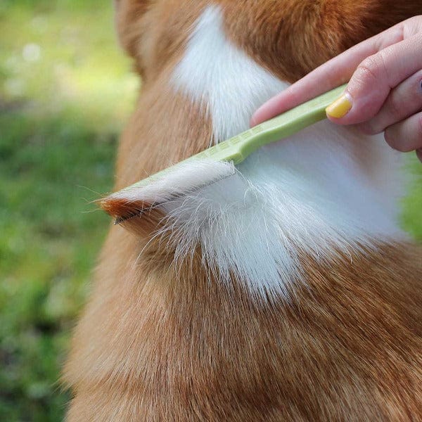Safari Double - Row Dog Flea Comb: Ideal for Flea Detection and Grooming