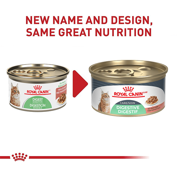 Royal Canin 85g Canned Cat Food with Digestive Care Thin Slices in Gravy