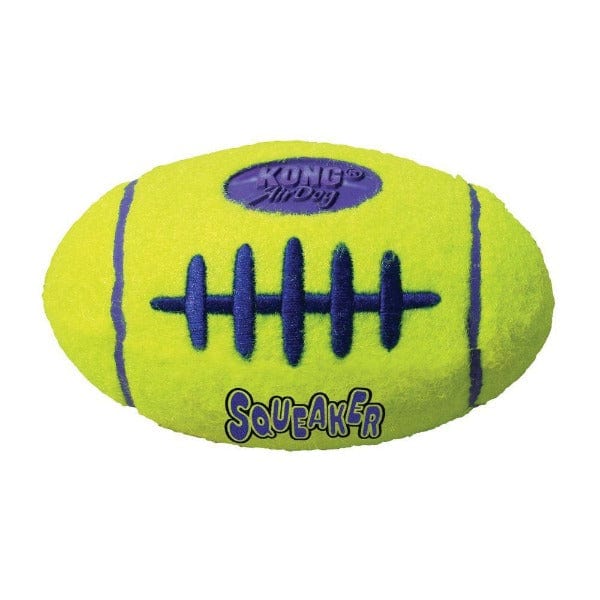 KONG Airdog Squeaky Fetching Football Dog Toy for Endless Play