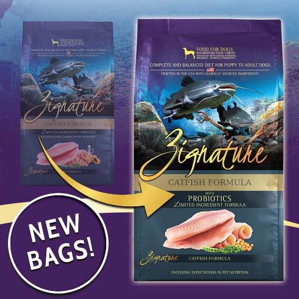 Zignature Premium Limited Ingredient Dry Dog Food with Catfish Formula