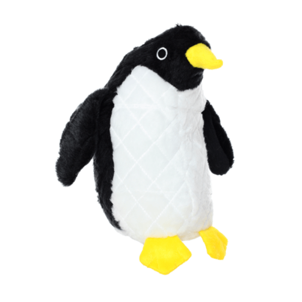 Tuffy Mighty Super-Soft Arctic Penguin Durable Dog Toy for Medium to Large Dogs